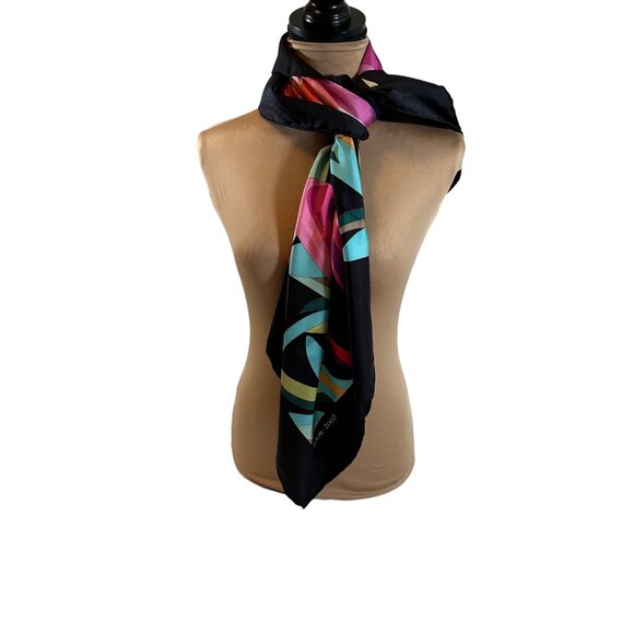 Carlisle For Susan G. Komen Breast Cancer Foundation Silk Scarf 2006-2007 Floral